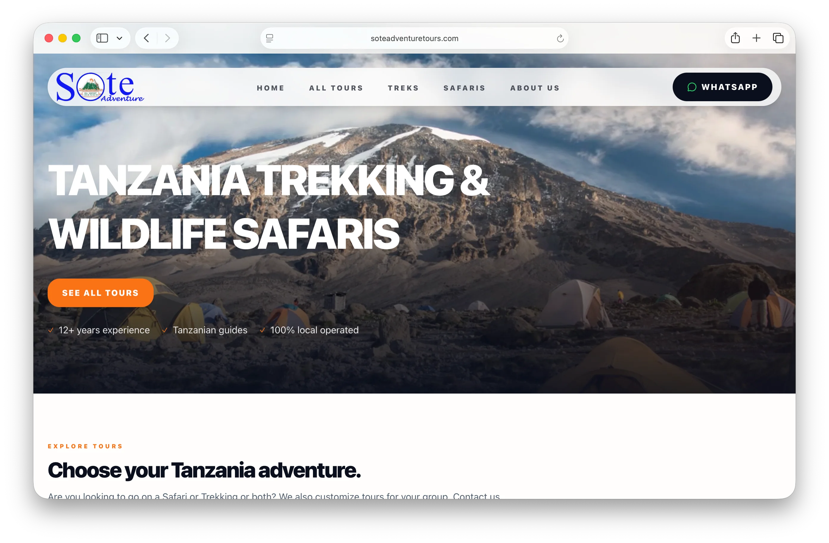 Upgraded to a Premium Website Design